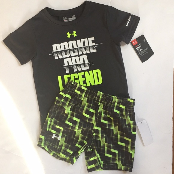 NWT UNDER ARMOR 2pc Set "ROOKIE UNDER PRO LEGEND" - Picture 2 of 4